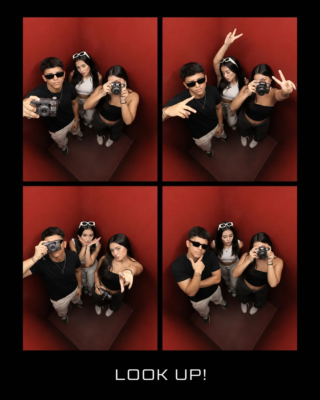 Red Experience Multiple Poses