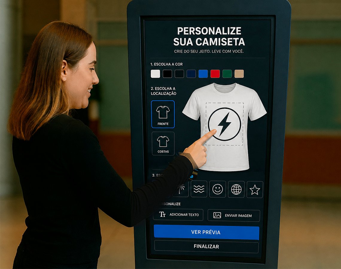 Totem de Personalização