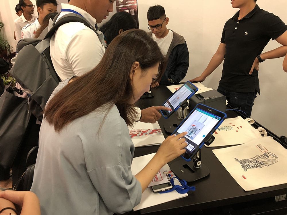 Live printing