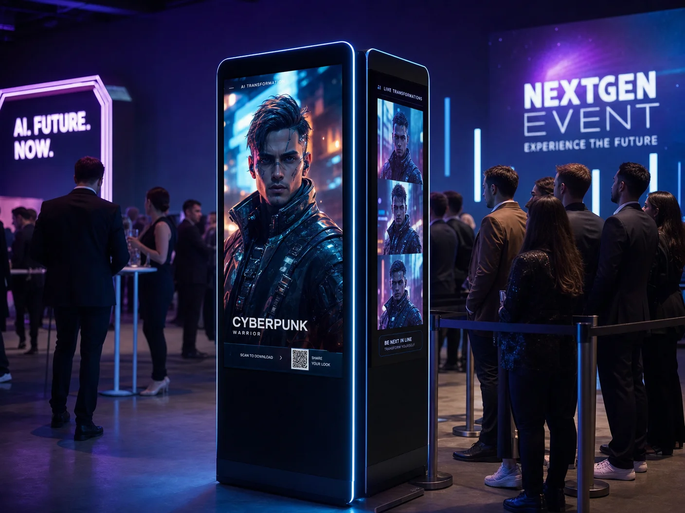 Totem Genesis AI em evento