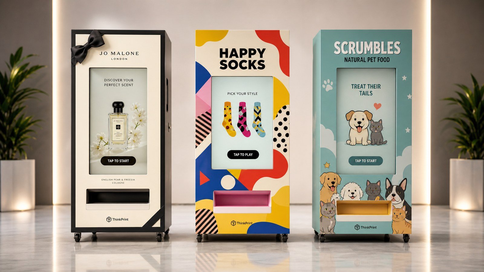 Gift Machine - Showcase de máquinas personalizadas